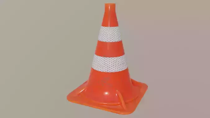 Traffic Cone Free 3D model Traffic Cone Free 3D model