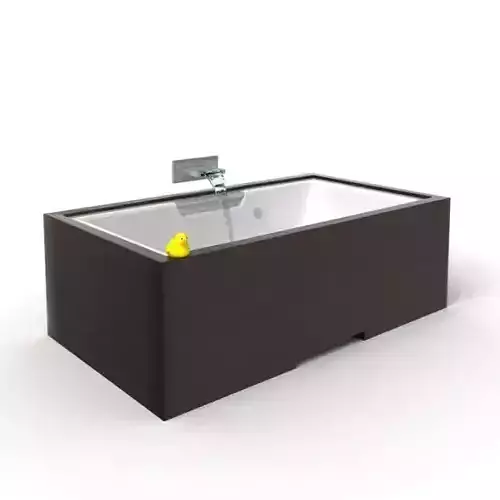 Modern Wood Bathtub