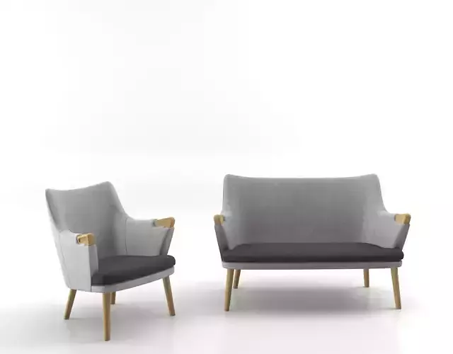 Two-seater sofa lounge chair