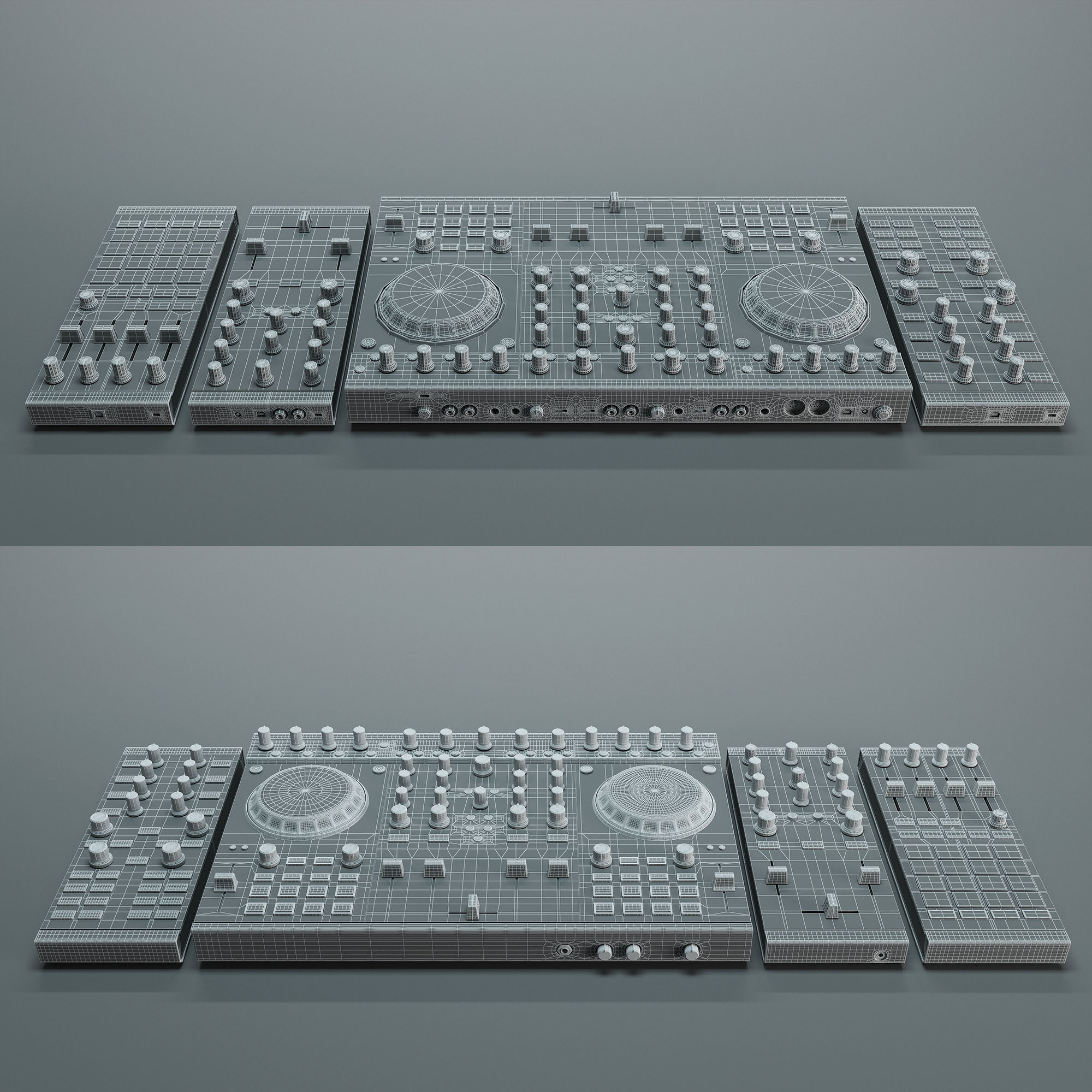 DJ System Native instruments Traktor Kontrols 3D model_5
