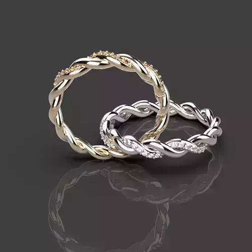 Wire ring 3D print model