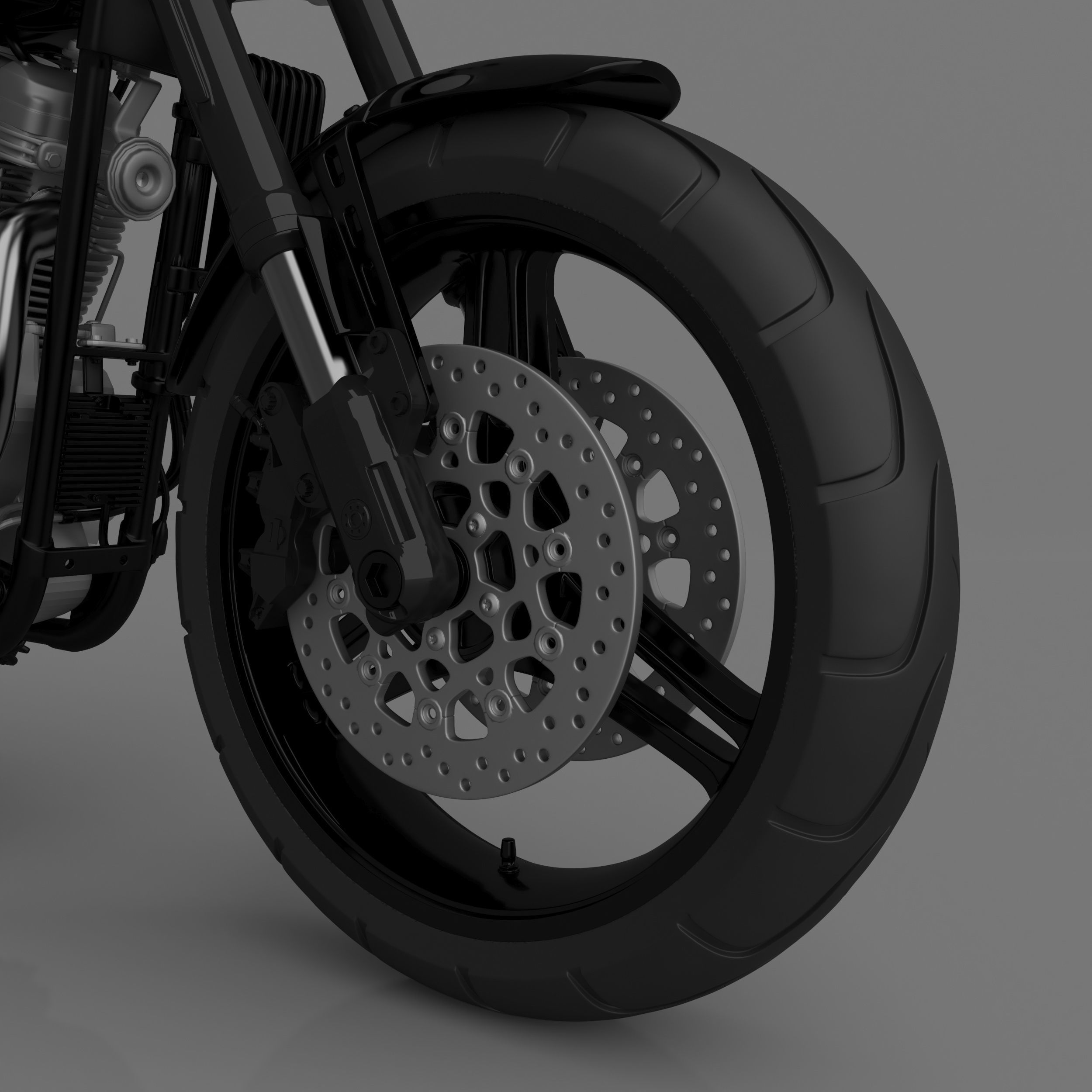 Harley Davidson XR 1200 Sportster Motorcycle Ready to Print STL 3D print model_9