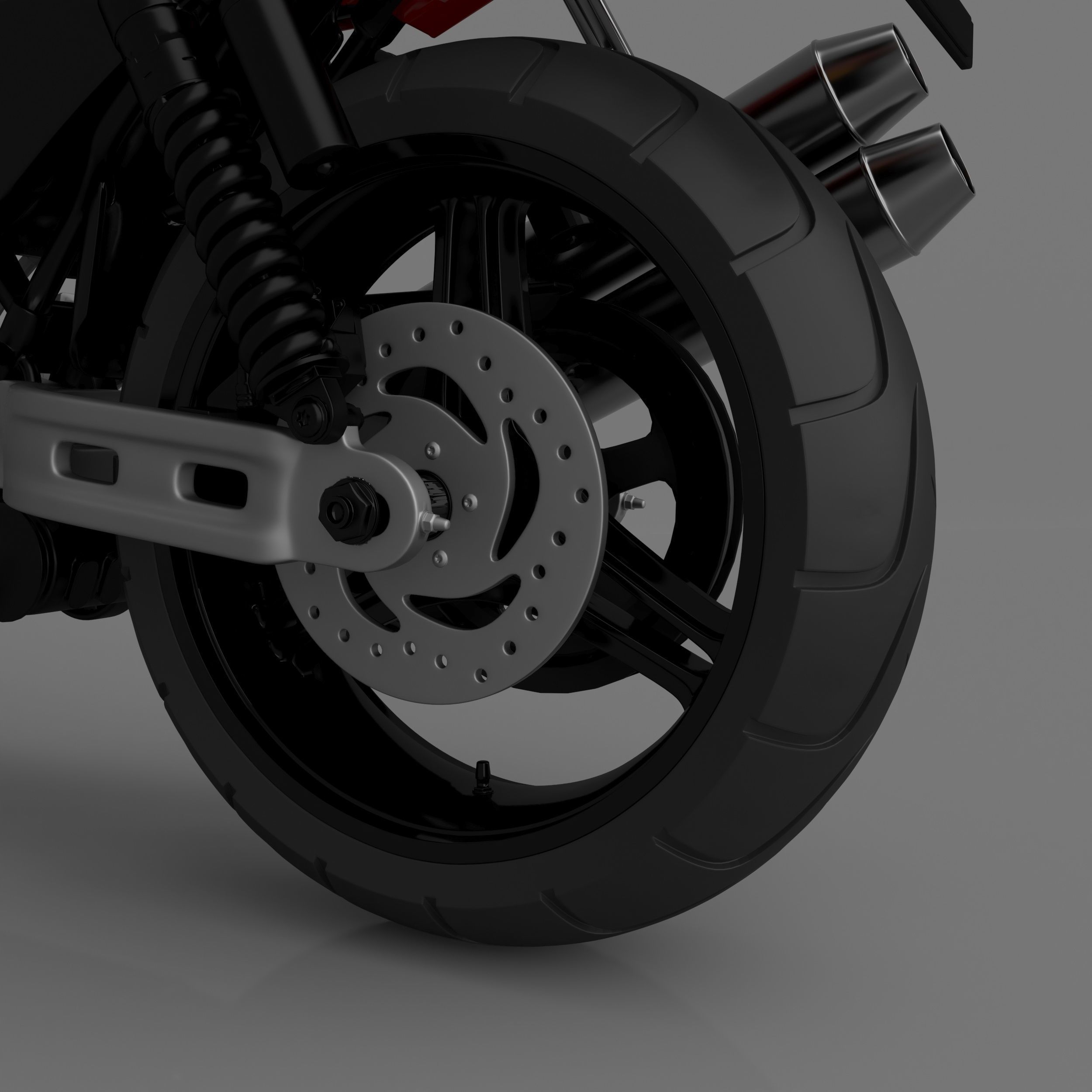 Harley Davidson XR 1200 Sportster Motorcycle Ready to Print STL 3D print model_2