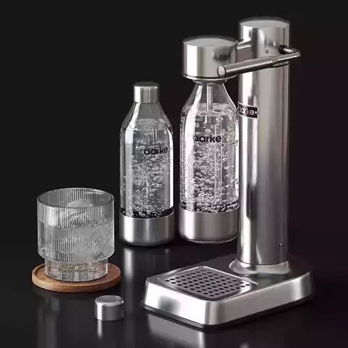 Apparatus for carbonating water AARKE CARBONATOR II