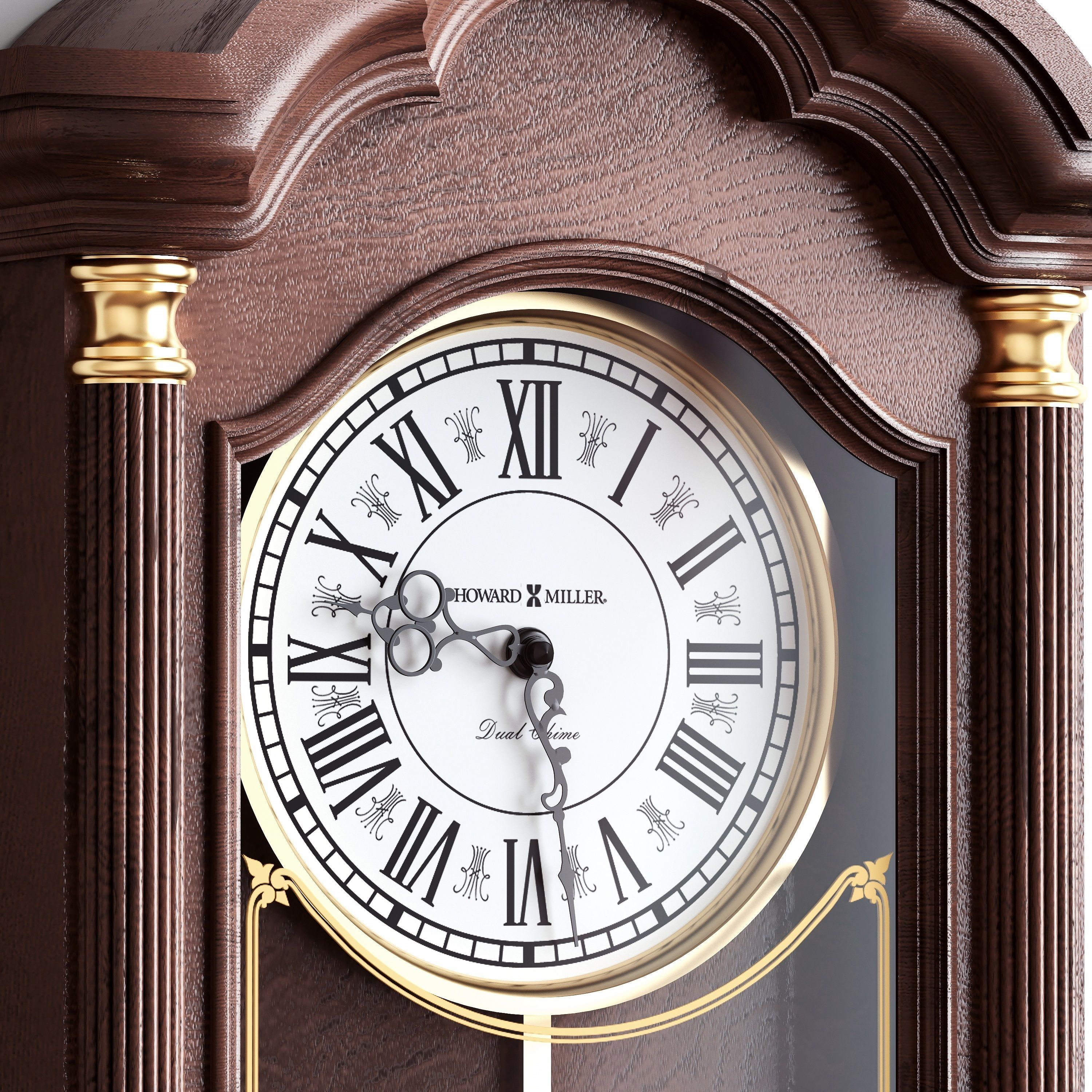 Howard Miller Lambourn I Wall Clock 3D model_2