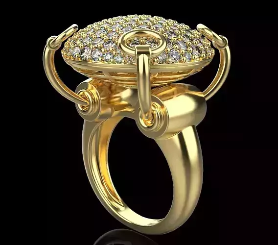 ring with many stones