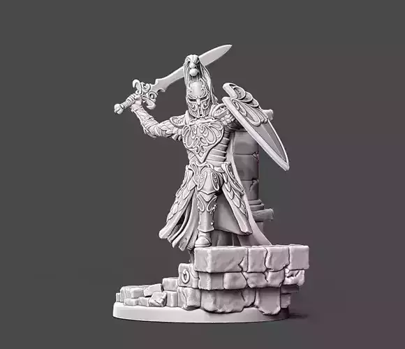 elf warlord - 35mm scale