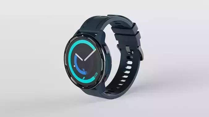 XIAOMI WATCH S1 ACTIVE 3D model XIAOMI WATCH S1 ACTIVE 3D model