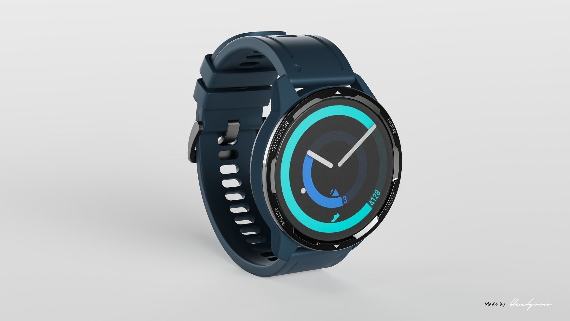 XIAOMI WATCH S1 ACTIVE 3D model_13