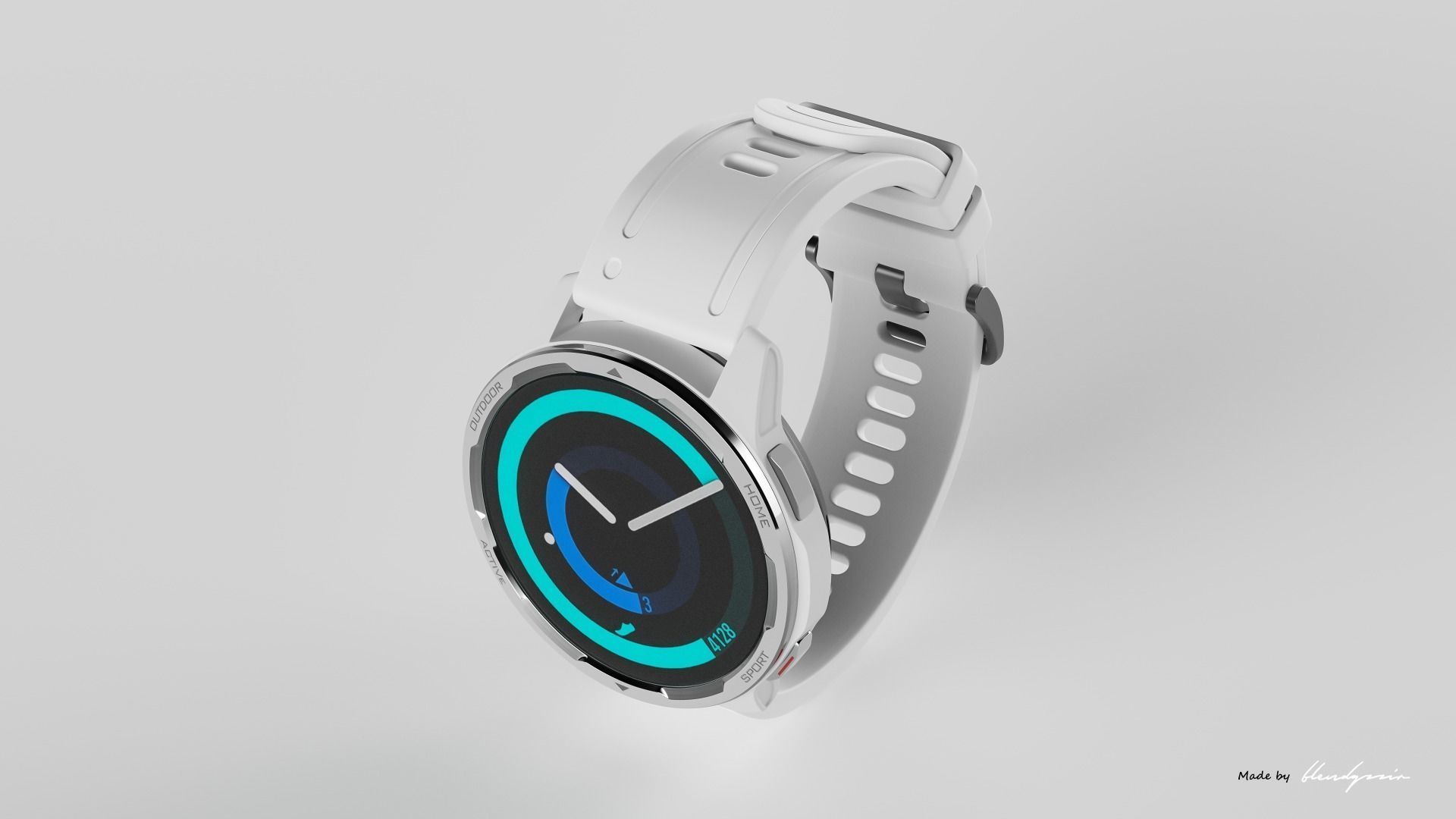 XIAOMI WATCH S1 ACTIVE 3D model_16