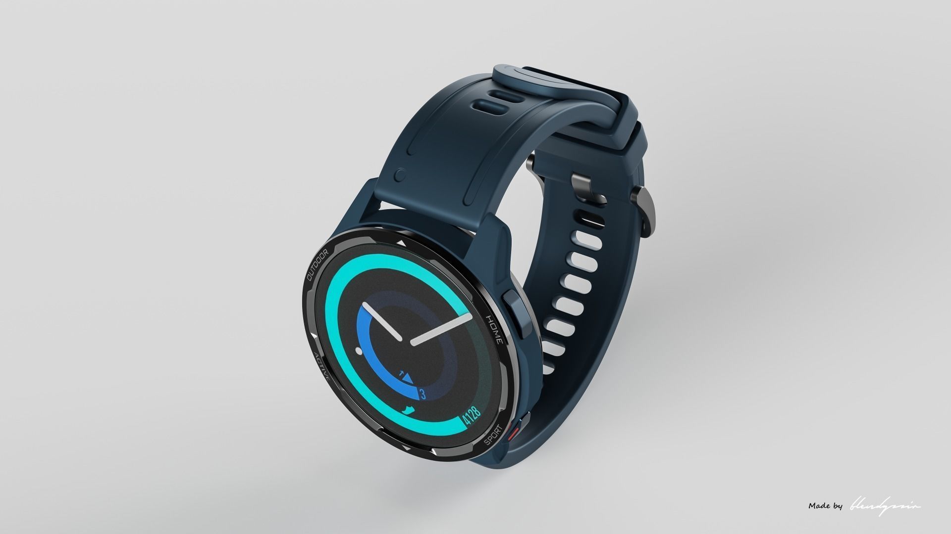 XIAOMI WATCH S1 ACTIVE 3D model_15