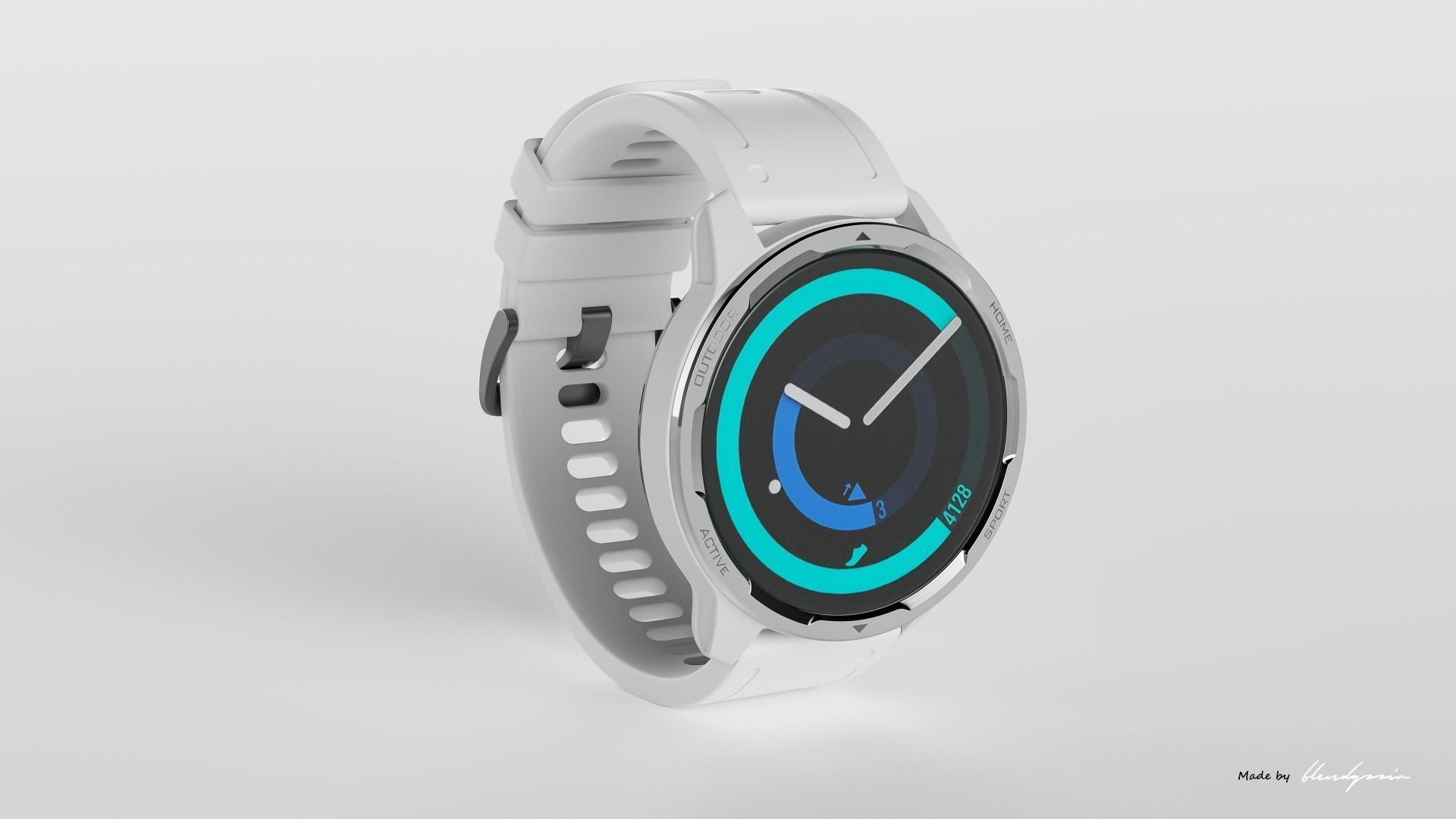 XIAOMI WATCH S1 ACTIVE 3D model_14