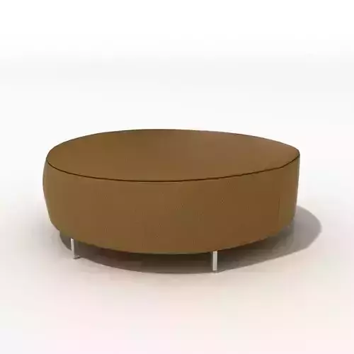 Furniture   Brown Ottoman