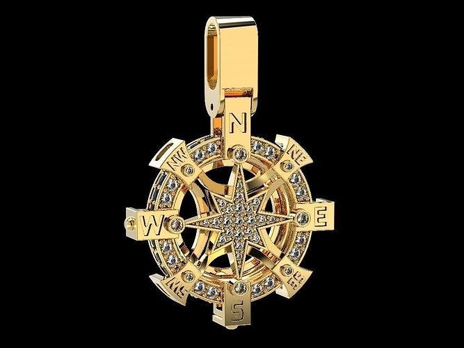 Wind rose 3D print model