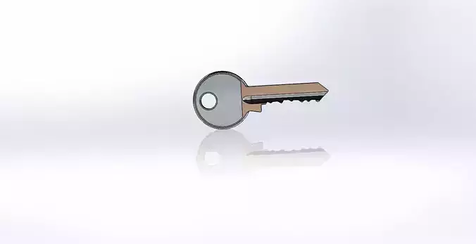 key design 3D model