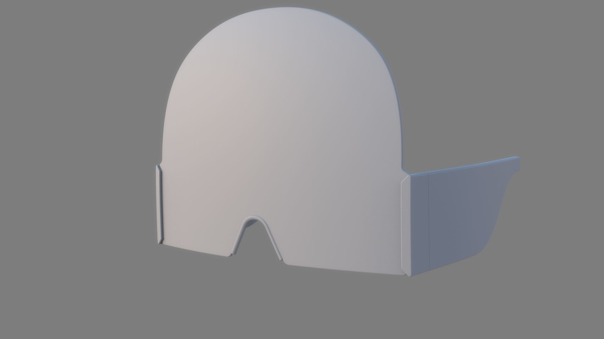 Sci fi glasses and helmet pack x9 3D Model Collection_72