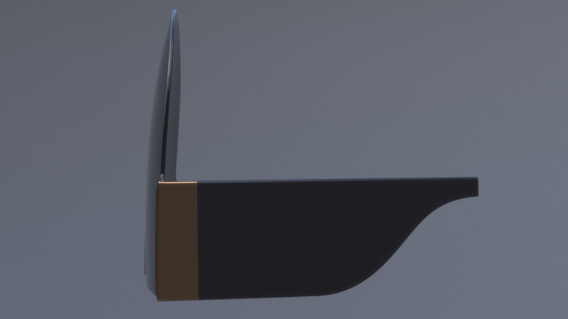 Sci fi glasses and helmet pack x9 3D Model Collection_47