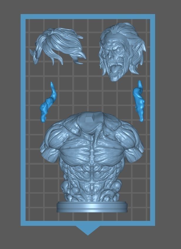 Eren - 150 mm 3D print model_3