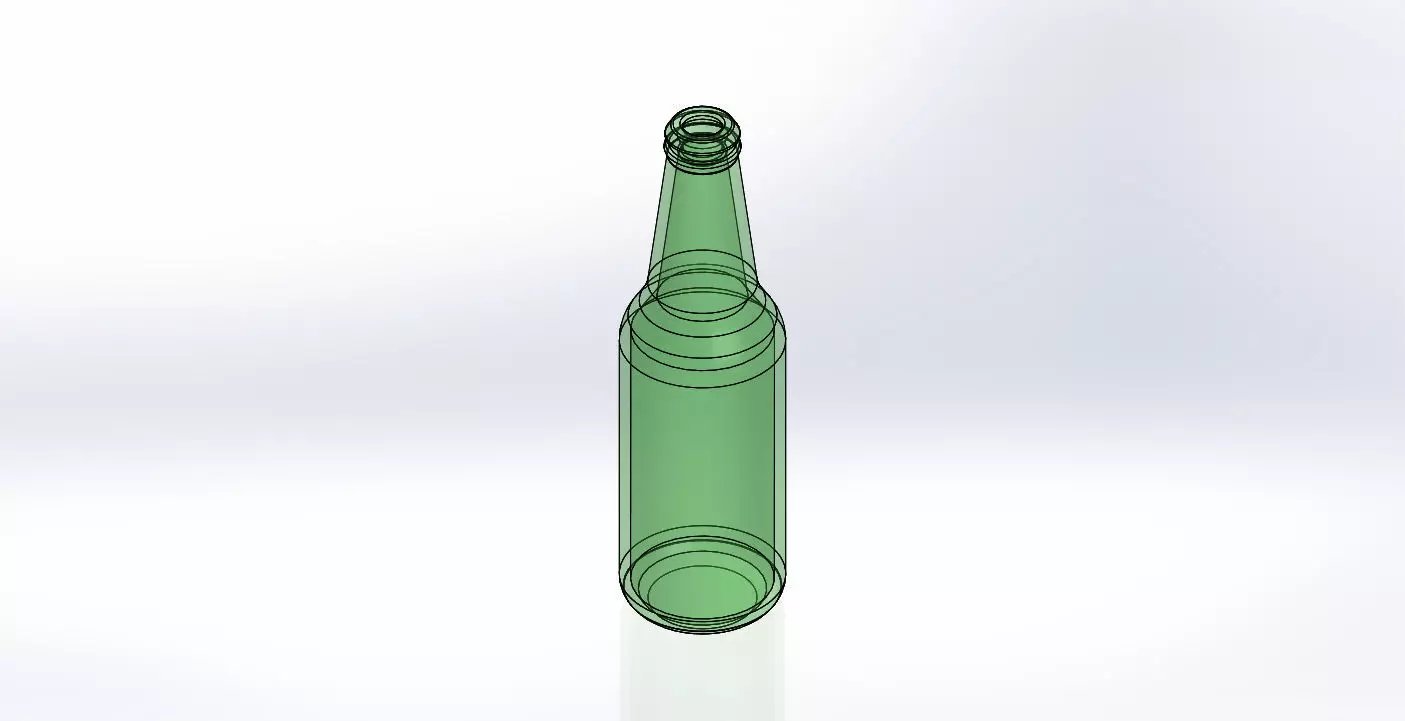  bottle design 3D model_0