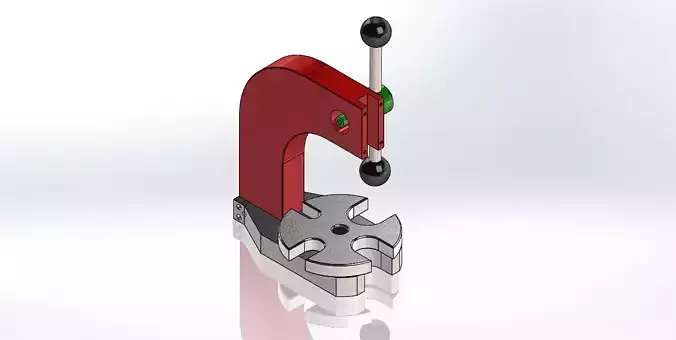 press machine 3D model