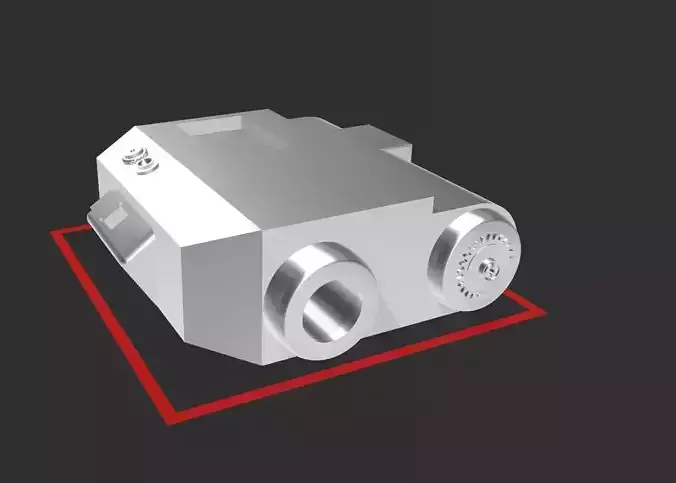 Star Wars AT-AT Chest box 3D print model