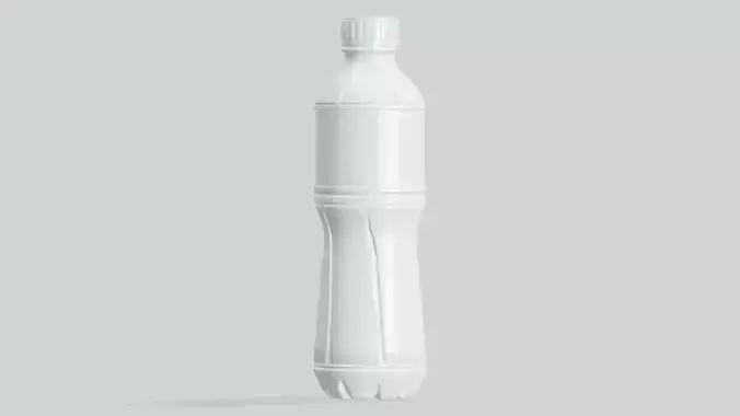 Plastic Water Bottle Mockup
