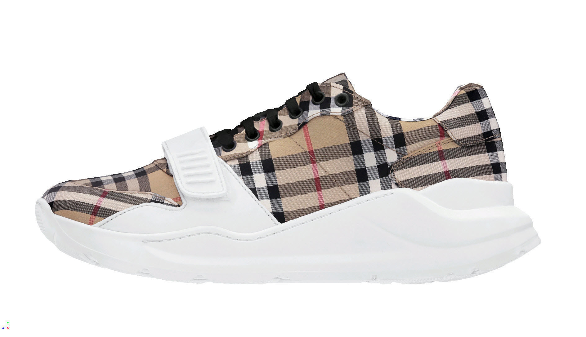 BURBERRY Vintage fanshion sneaker 3D model_3