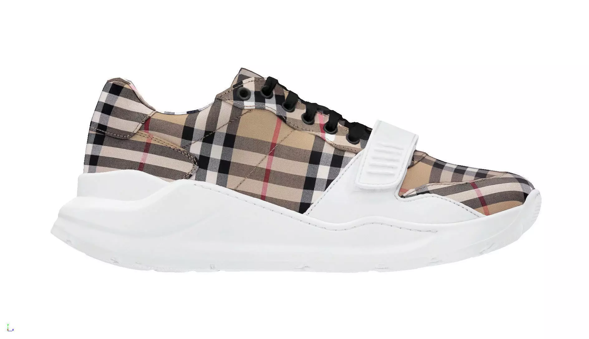 BURBERRY Vintage fanshion sneaker 3D model_0