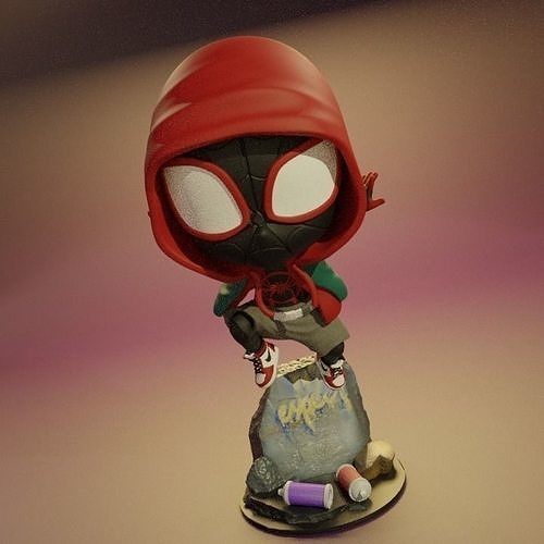 Miles Morales - Spider-Man 3D print model