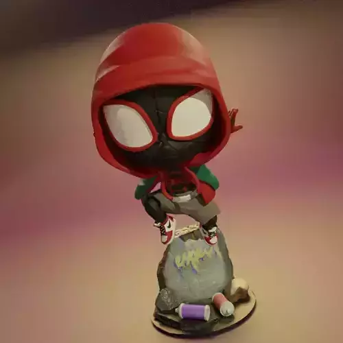 Miles Morales - Spider-Man 3D print model