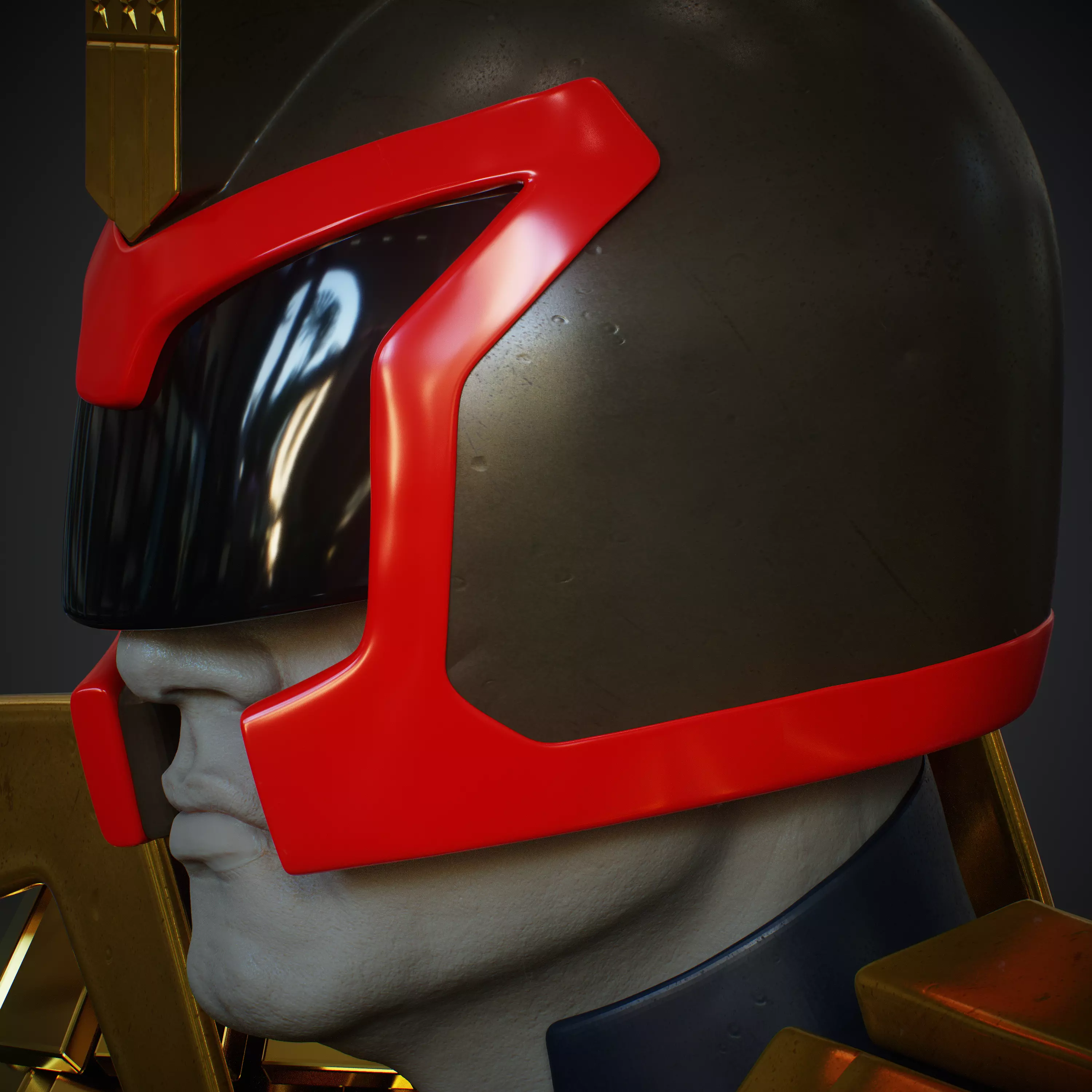 Stallone Likeness Updated 3D model_6