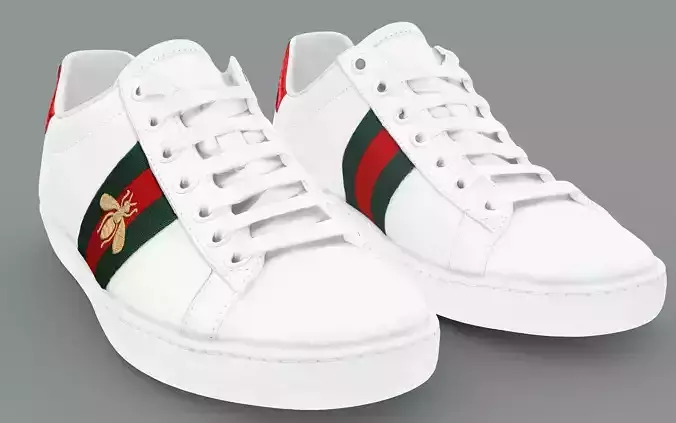 GUCCI Ace Jennie luxury fashion trainer