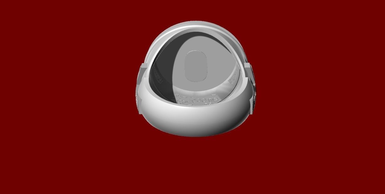 Moon Knight Ring 3D print model_3