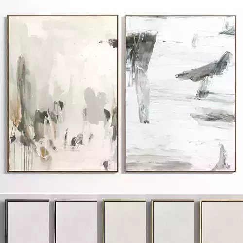 Plaster Two Photo Frame 63