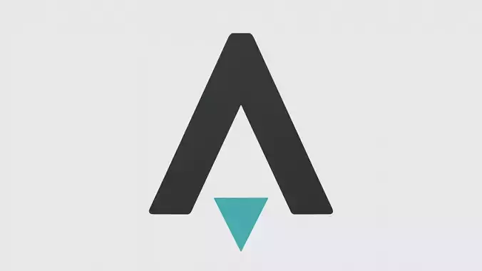 Star Atlas DAO Token Low-Poly 3D Model