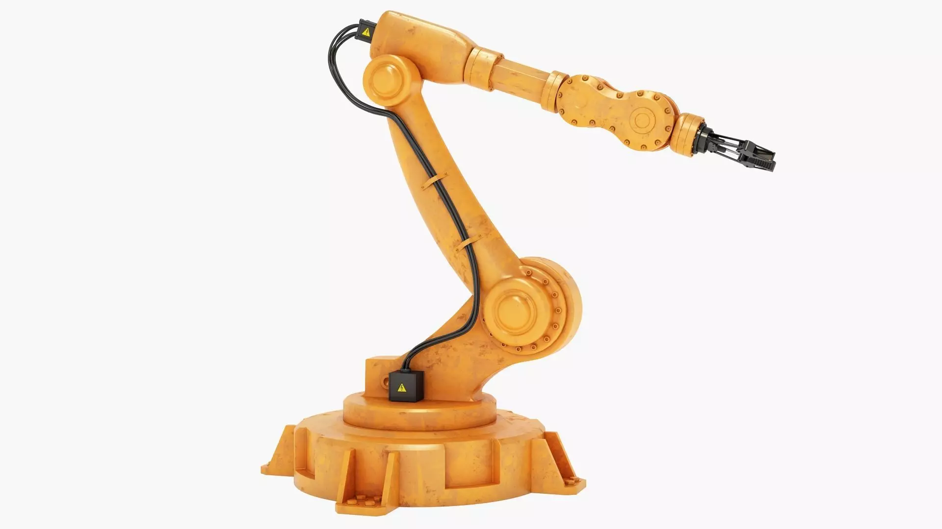 Industrial Robotic Arm 3D model_0