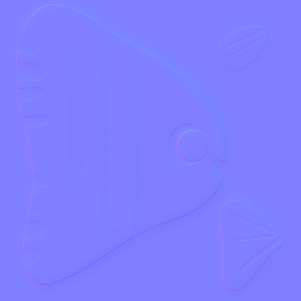 Fish Sea Collection Low-poly 3D model_44