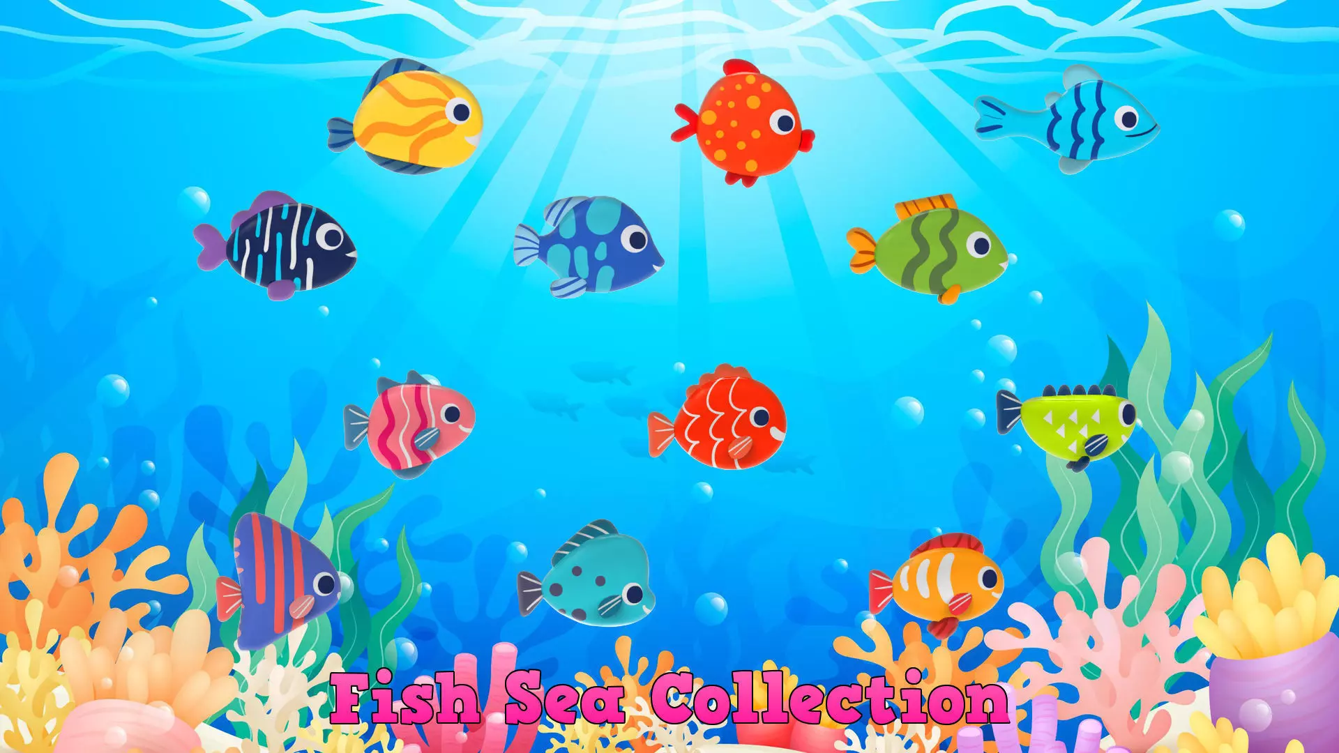 Fish Sea Collection Low-poly 3D model_0