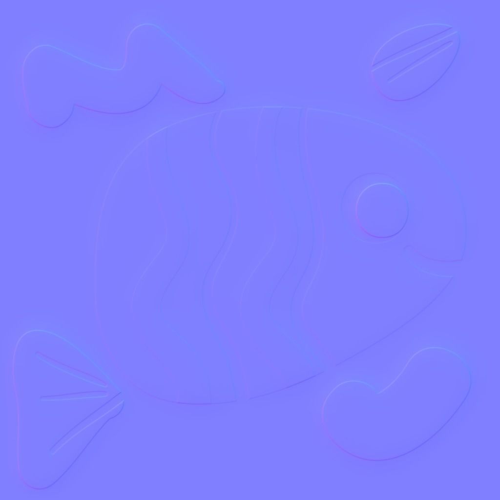 Fish Sea Collection Low-poly 3D model_28