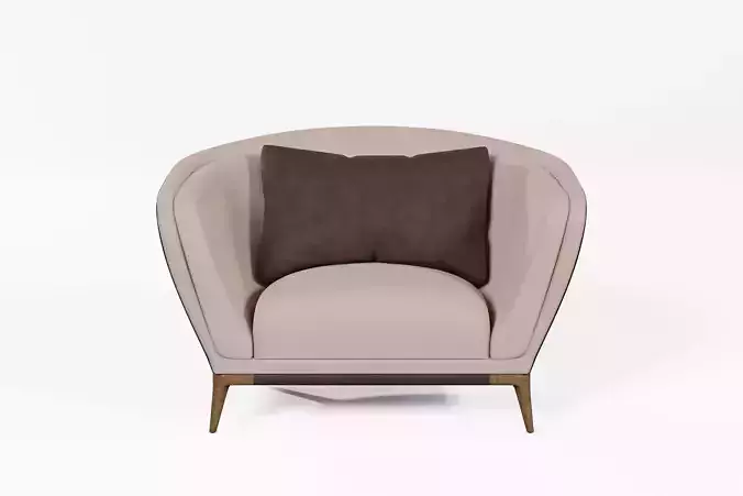 Modern Design Armchair 3D model