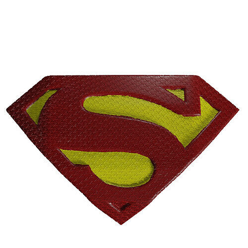 Superman Returns Contoured Chest Emblem 3D print model