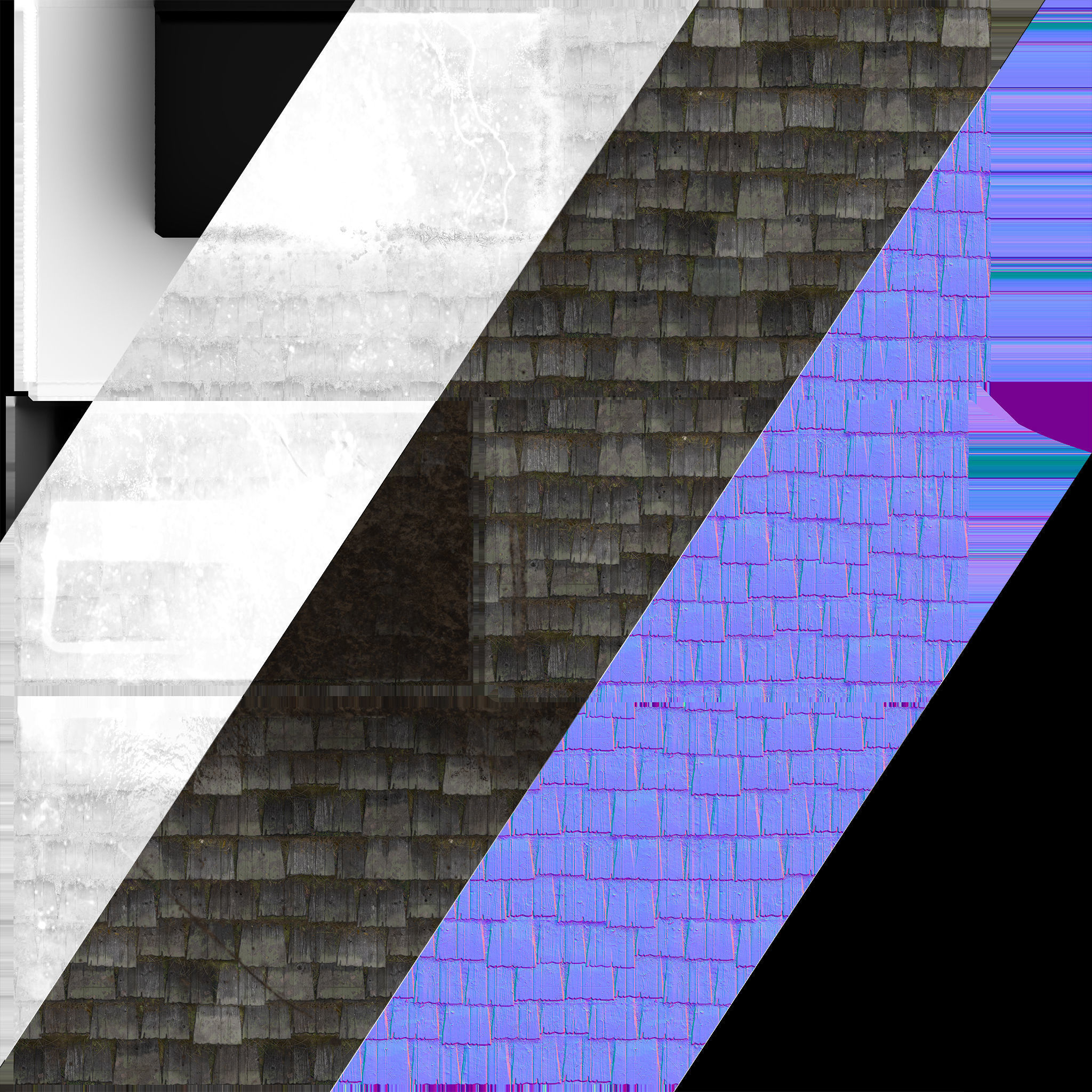 Sawmill and Warehouse Low-poly 3D model_35