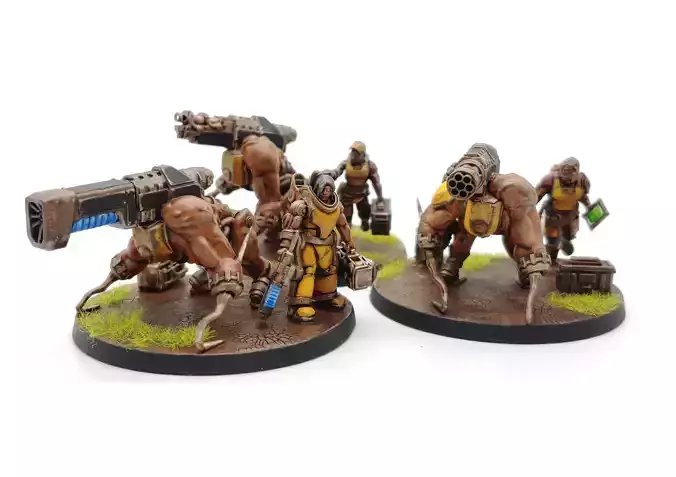 Cyberzerkers - Heavy Weapon Squads