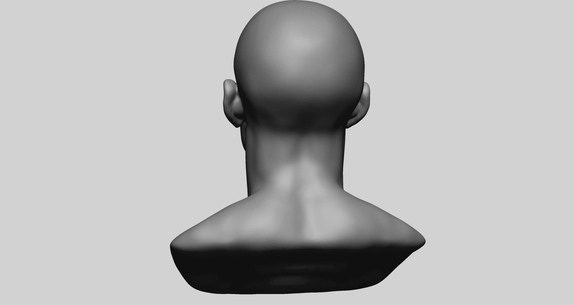 Speed Sculpt - Male Head 3D model_6