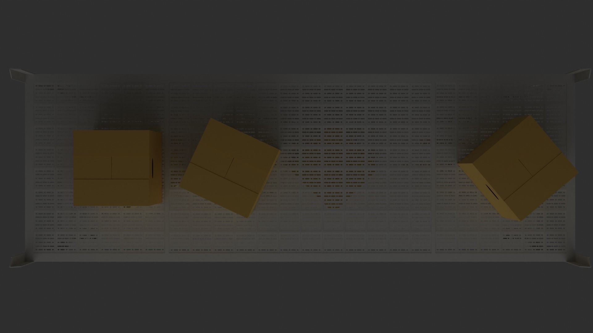 Warehouse rack 3D model_2