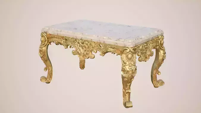 Rococo-styled Coffee Table