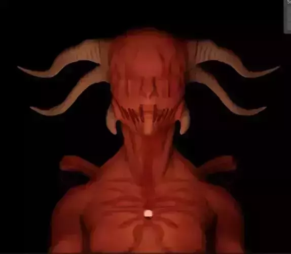 Chain Demoness 3D model