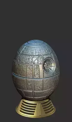 Death Star Easter Egg 