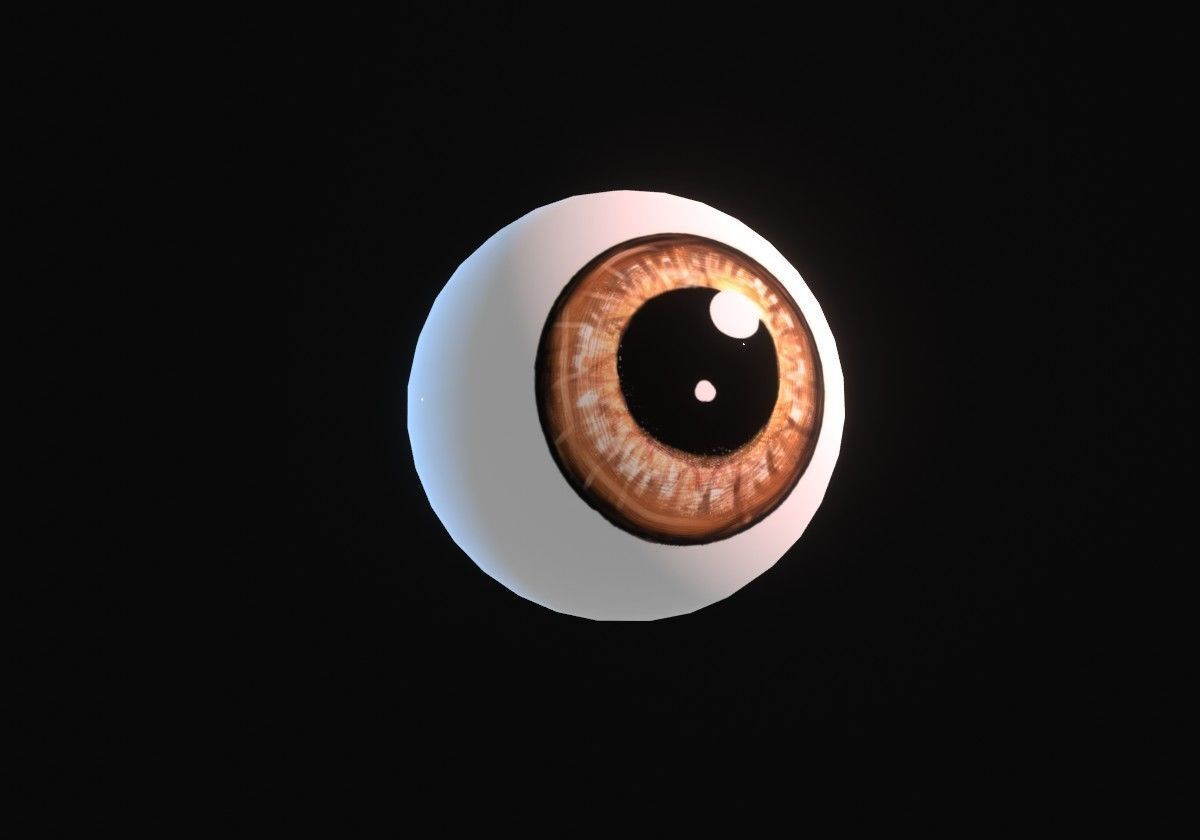 12 eye textures pack Low-poly 3D model_7