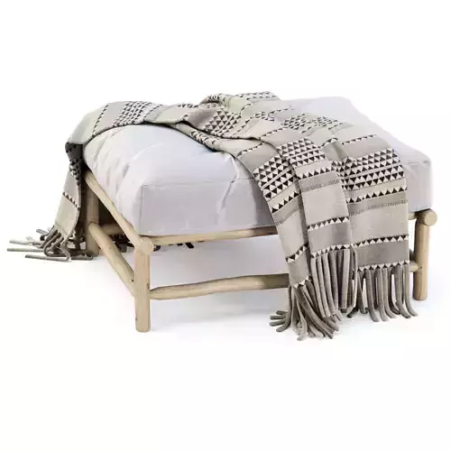 Rock the Kasbah ottoman  3D model